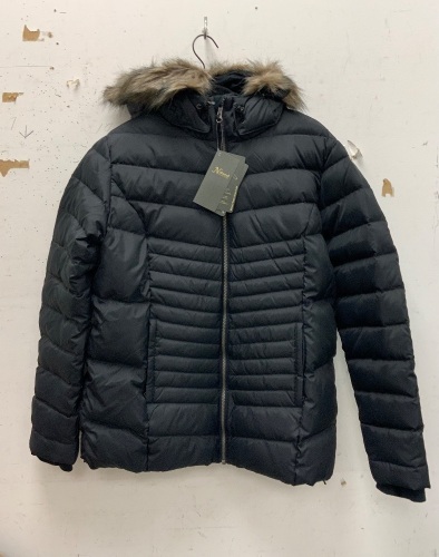 Natural Reflections Womens Puffy Coat, Large, E-Comm Return - Lot 648