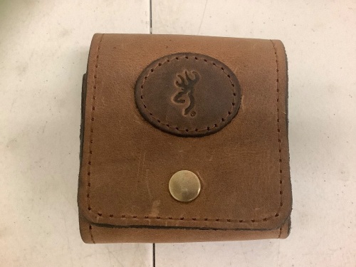 Browning Leather Rifle Cartridge Case, E-Commerce Return - Lot 678O