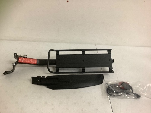 Hurrise Bike Luggage Rack, Possible Missing Pieces, E-Commerce Return - Lot 701O