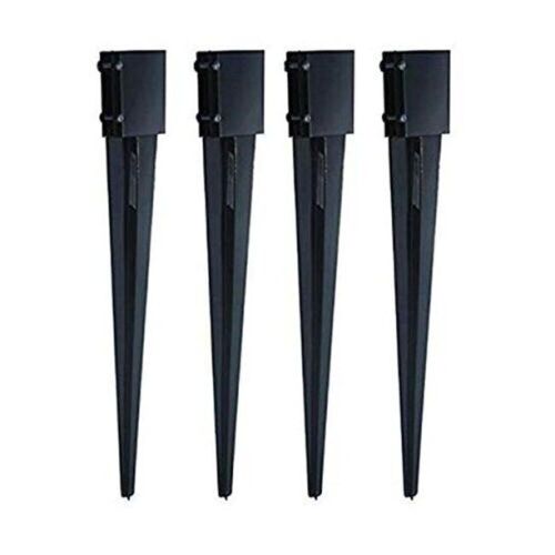 MTB Supply 713049949659 Fence Post Ground Spikes, 36 x 4 x 4 in, 4 Pack  - Lot 126
