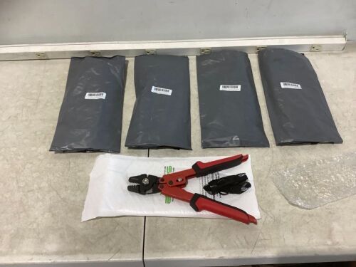 Lot of (5) Booms Fishing Crimping Pliers with Side Cutters - Lot 287