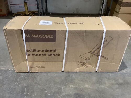 Maxkare Multifunctional Dumbbell Bench - Lot 338