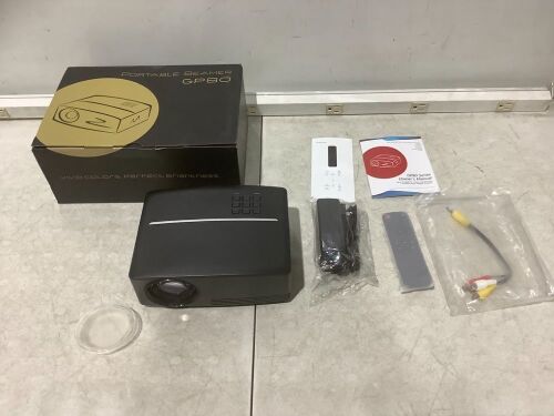 GP80 Portable Projector  - Lot 533