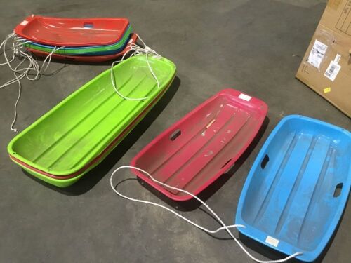 Lot of Sleds (15) Small & (3) Large  - Lot 597