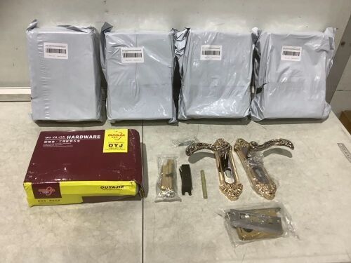 Lot of (5) Decorative Door Handles  - Lot 635