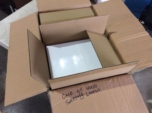Case of 4000 Shipping Labels  - Lot 665