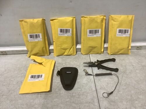Lot of (5) Booms Fishing X8 ELFIN Aluminum Fishing Pliers - Lot 847