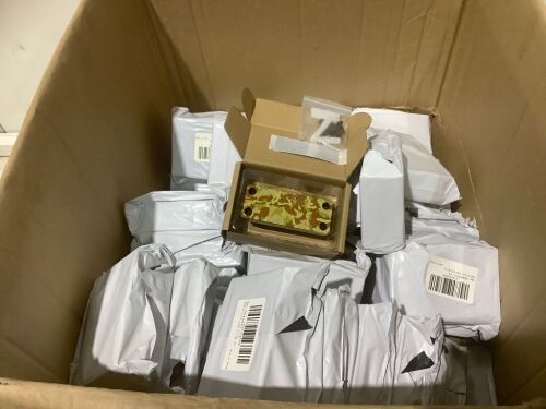 Lot of (58) Wall Mount Magnets, 4" x 1.5" - Lot 1136