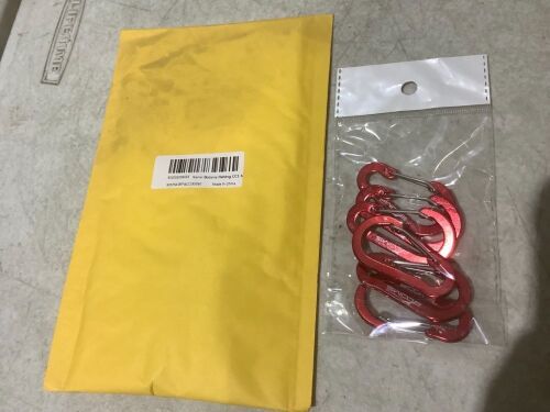Lot of (19) Booms Fishing CC1 Multi-Use Carabiner Clips, 6 pc  - Lot 1138