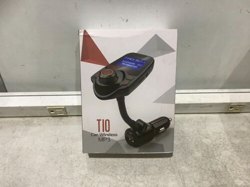 Lot of (8) T10 Wireless Car MP3 Bluetooth Transmitter - Lot 362