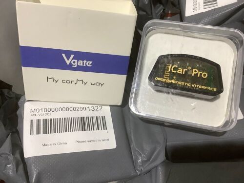 Lot of (9) Vgate iCar Pro Bluetooth 4.0 OBD2 Fault Code Reader  - Lot 447