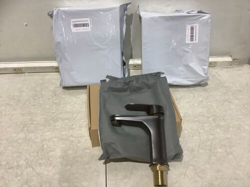 Lot of (3) Single Handle Faucets  - Lot 561