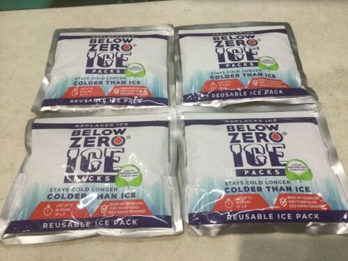 Lot of (4) BelowZero Reusable Ice Packs - Lot 565