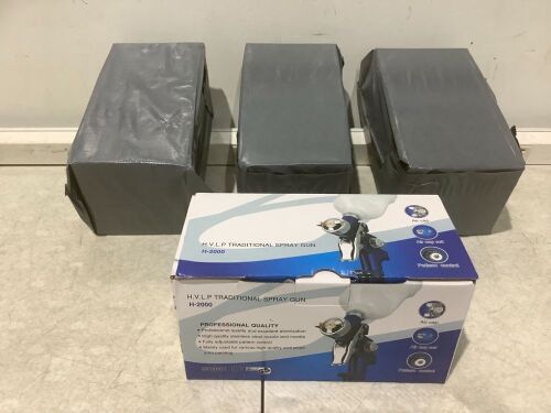 Lot of (4) H-2000 HVLP Spray Gun  - Lot 810