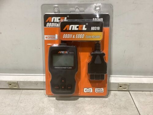 ANCEL AD310 Classic Enhanced OBD II Scanner Car Engine Fault Code Reader CAN Diagnostic Scan Tool - Lot 849