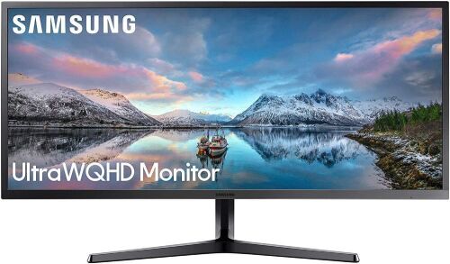 SAMSUNG 34-Inch SJ55W Ultrawide Gaming Monitor, 75Hz Refresh, 3440 x 1440p Resolution, 4ms Response, FreeSync, Split Screen, HDMI - Lot 35