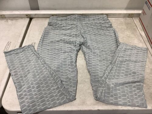 Lot of (8) Grey Leggings, XL - Lot 370