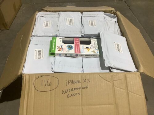 Lot of (116) iPhone XS Waterproof Cases  - Lot 383