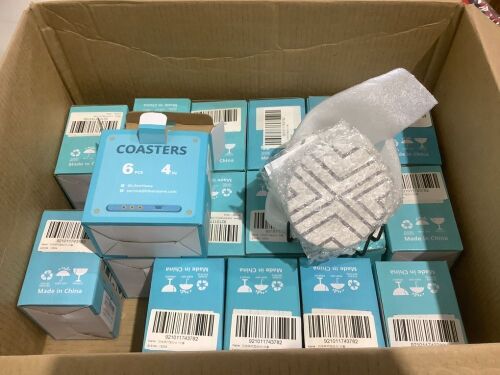 Lot of (17) Coaster Sets  - Lot 418