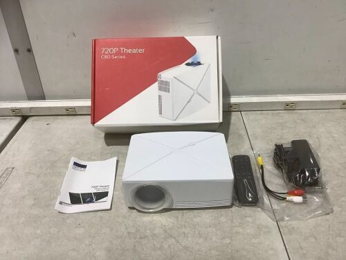 720P Theater Portable LED Projector  - Lot 430