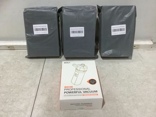 Lot of (4) Ecola Handheld Powerful Vacuum with Computer Cleaning Tools - Lot 640