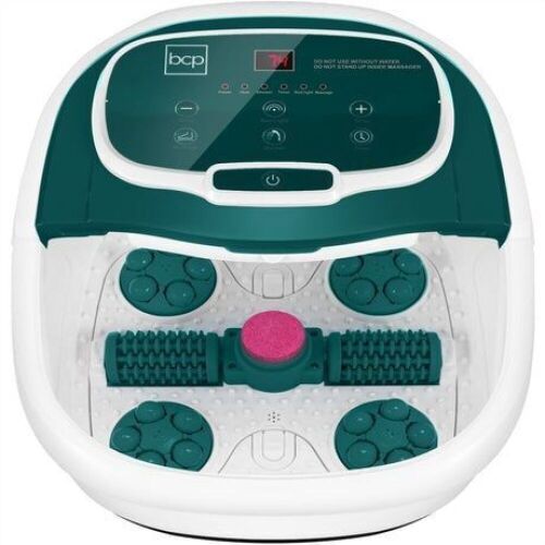 Automatic Heated Shiatsu Massage Foot Bath Spa w/ Pumice Stone - Lot 645