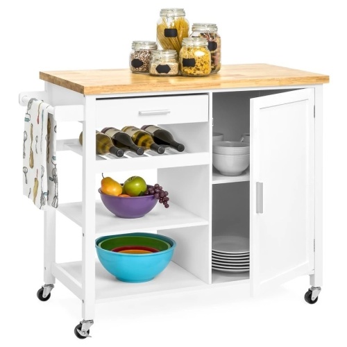 Mobile Kitchen Island Cart - Lot 670