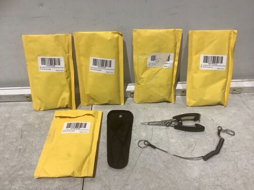 Lot of (5) Booms Fishing H01 Small Fishing Pliers  - Lot 853