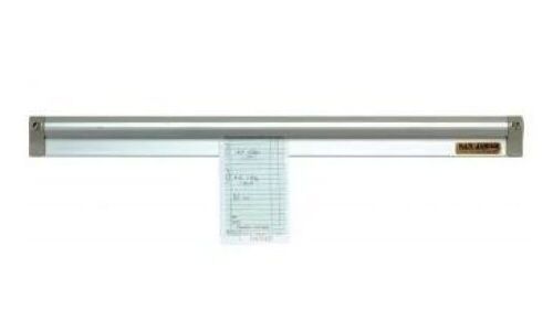 San Jamar 44" Aluminum Wall Mounted Check Rack  - Lot 858