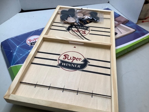 Lot of (5) Super Winner, The Original Sling Puck Game, New - Lot 236