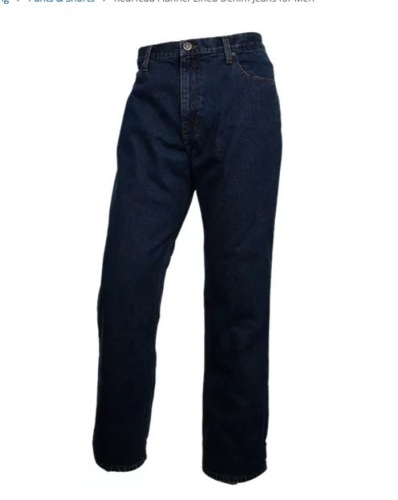 RedHead Fannel Lined Jeans, Mens 44x30, Appears New - Lot 273