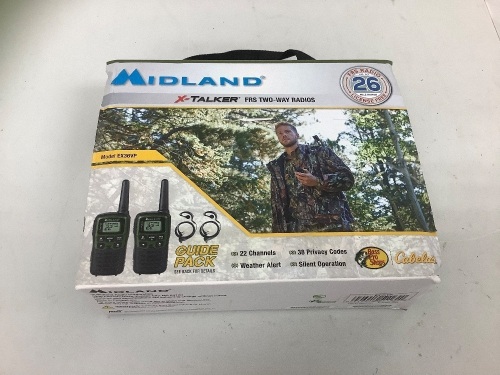 Midland Two Way Radios, Powers Up, E-Commerce Return - Lot 15