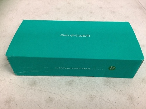 RavPower Portable Charger, Appears new, Powers Up - Lot 29