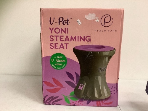 Peach Care V-Pot Yoni Steaming Seat, Appears New - Lot 31