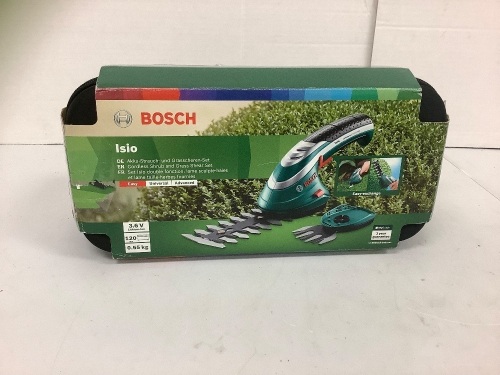 Bosch Grass and Hedge Trimmer, Powers Up, E-Commerce Return - Lot 69