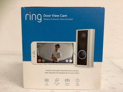 Ring Door View Cam, Untested, E-Commerce Return - Lot 77