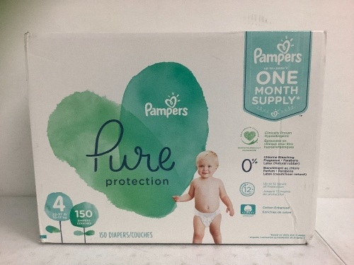Pampers Diapers, Size 4, New - Lot 78G