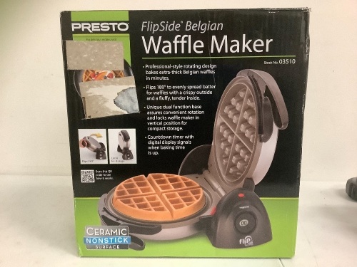 Belgian Waffle Maker, Appears New - Lot 117G