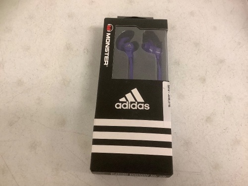 Adidas Monster Earbuds, Appears New, Untested - Lot 123G