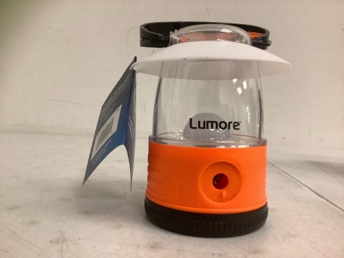 Lumore Lantern, E-Comm Return w/ Missing Button - Lot 131G