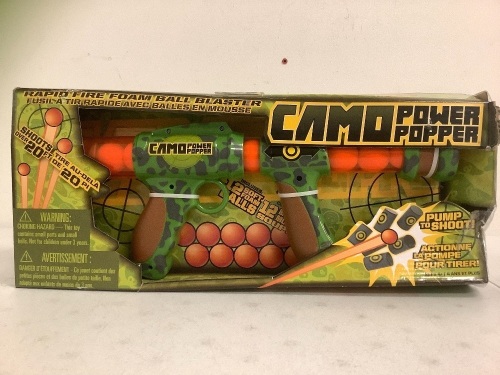 Camo Power Popper, E-Comm Return - Lot 140G