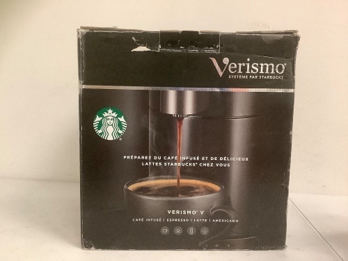 Starbucks Verismo Coffee Machine, Powers Up, Appears New - Lot 153G