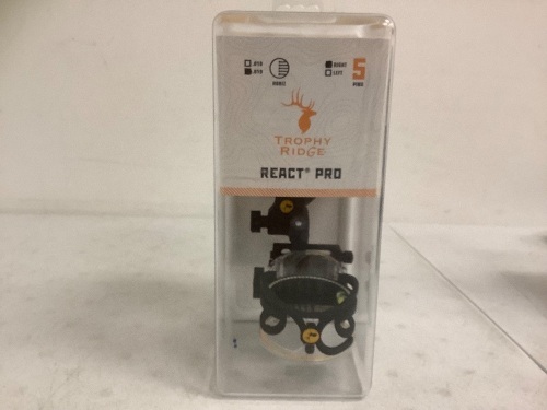 Trophy Ridge React Pro Bowsight, Appears new - Lot 163G