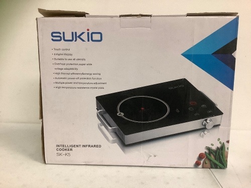 Sukio Portable Cook Top, Appears New - Lot 197