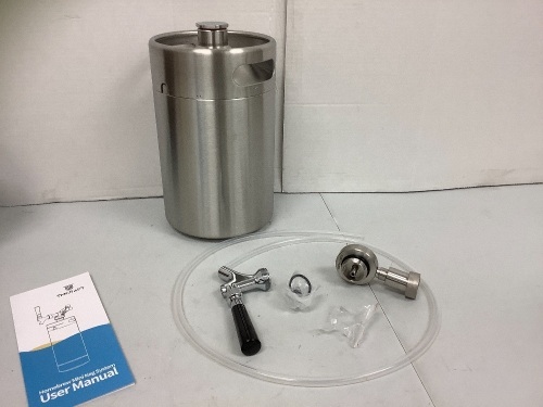 Double Walled Mini Keg Growler, E-Commerce Return - Lot 223G