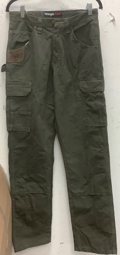 Wrangler Mens Pants, 30x34, E-Commerce Return - Lot 261G