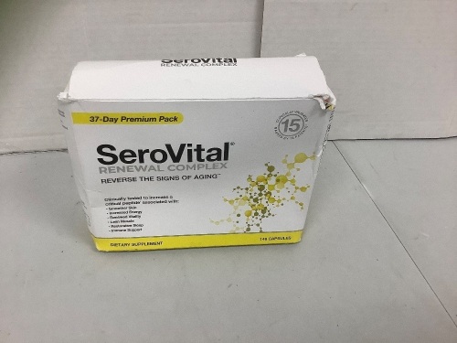 SeroVital Renewal Complex Supplement Exp. 06/23, E-Commerce Return - Lot 292