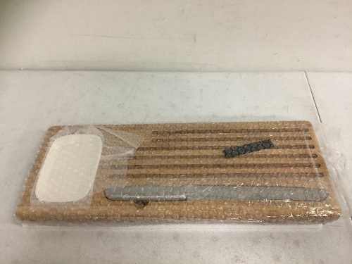 Bamboo Bread Slicer, Appears New - Lot 325