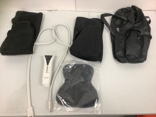 Quinear Air Compression Leg Massager w/ Heat, Missing Charger, E-Comm Return - Lot 341