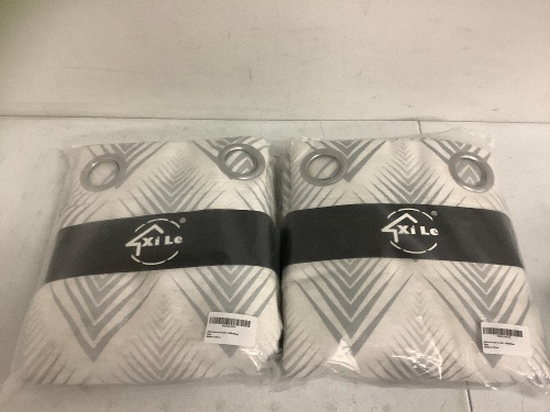 Diana Arrow Curtain Panels, Appears New - Lot 346